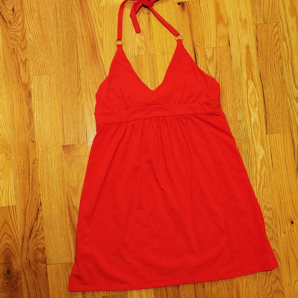 Victoria's Secret Red Halter Top Dress